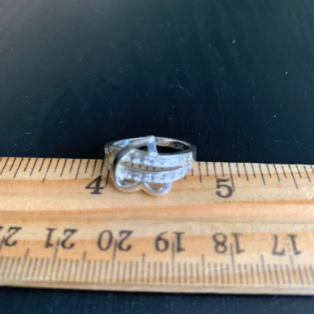 Sterling Heart Ring - image 5